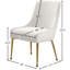Chaise d'appoint rembourrée en velours Owen-48365967