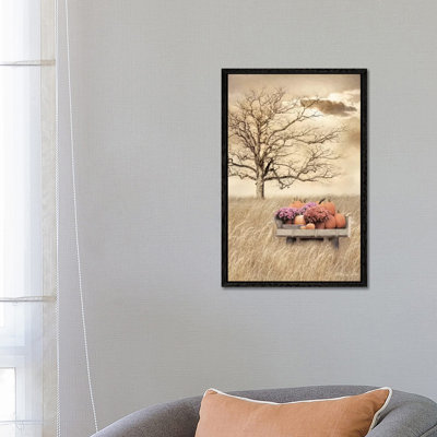 Fall Wagon by Lori Deiter - Print on Canvas