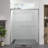 56 - 60" Width Double Sliding Shower Door With 1/4" (6Mm) Tempered Glass, Rust Hardware, American Design Enclosure For Bathroom Finished Glass Easy To Install And Safe In-120954851