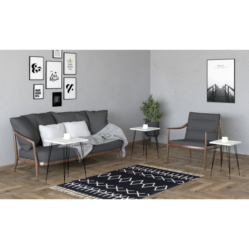 Puqa Design Coffee Table, Grey