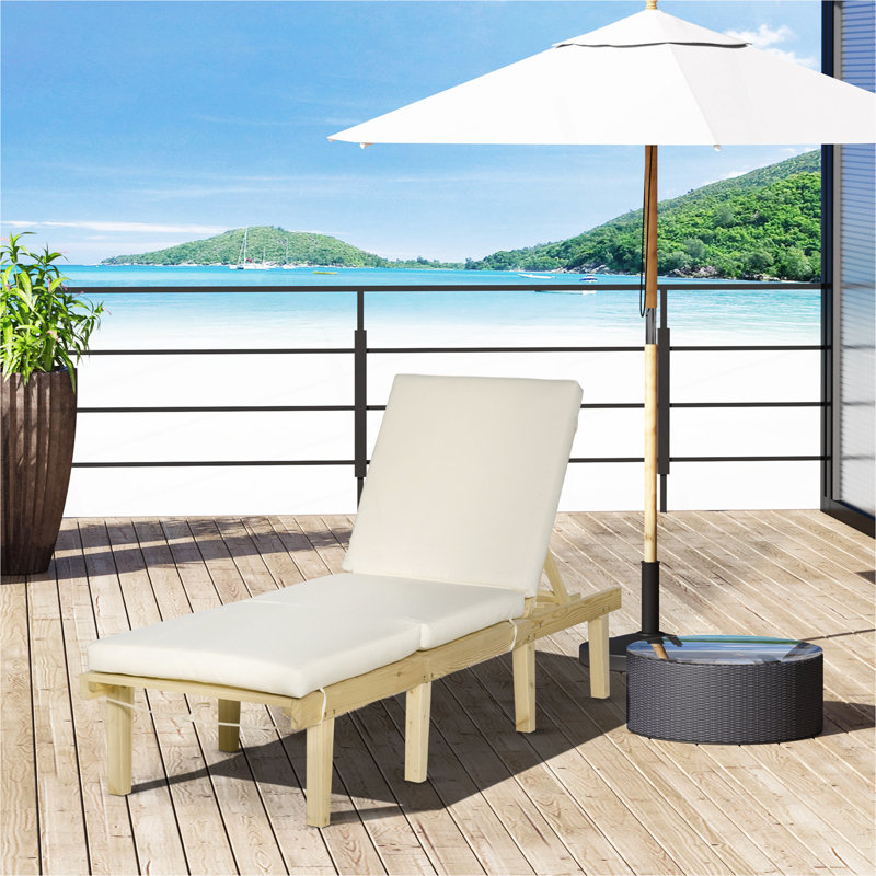 Outsunny Outdoor Patio Leisure Chair