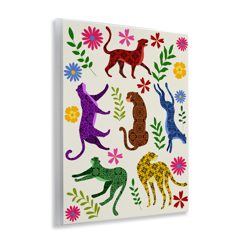 Art mural, "Leopards" par Regina Moore