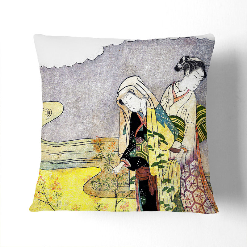 Square Throw Cushion, 55cm H x 55cm W x 20cm D