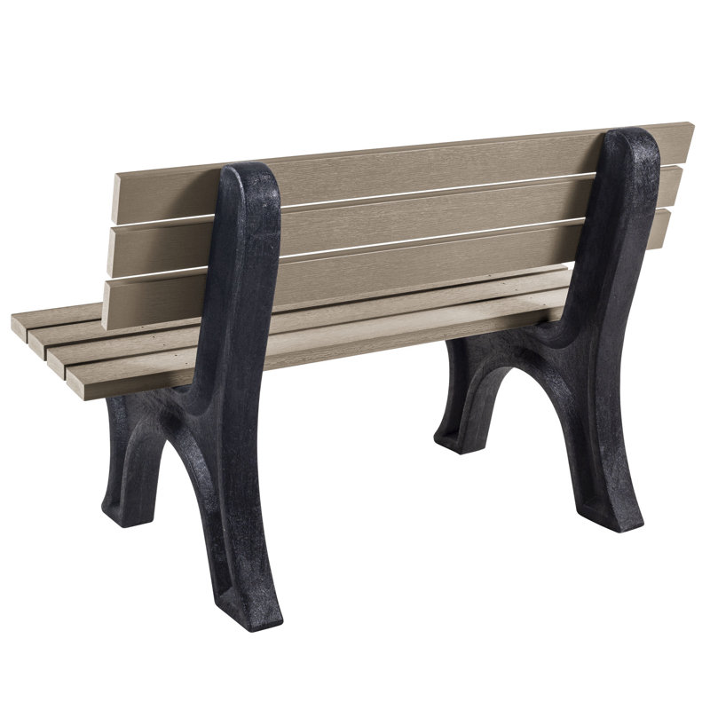 Banc de parc Angelyna Aurora, Woodland Brown