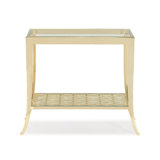 Caracole Classic Glass End Table