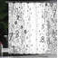 Ensemble de rideau de douche + crochets-44327221