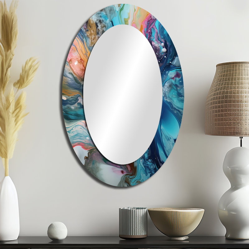 Miroir mural Teal, 36 po x 24 po