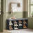 Arney 10 Pair Shoe Storage Bench with Adjustable Shelves-219551489