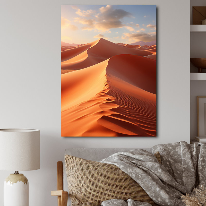 Kennley Égypte - Sables mystiques I - Impression, H 40 po x l 30 po x P 1,5 po, Toile tendue