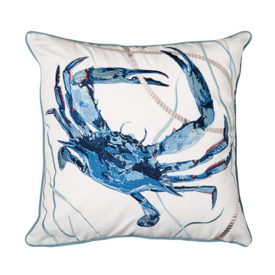 Coussin Blue Claw and Rope