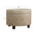 Repose-pieds rond en similicuir 24 po Sweetser