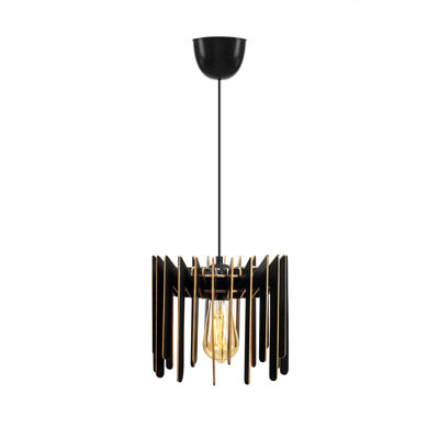 Luminaire suspendu géométrique unique à 1 lumière Wescott