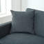 Canapé modulaire 107,87 pi avec 1 repose-pieds, coussin de siège et dossier amovible-1290827174