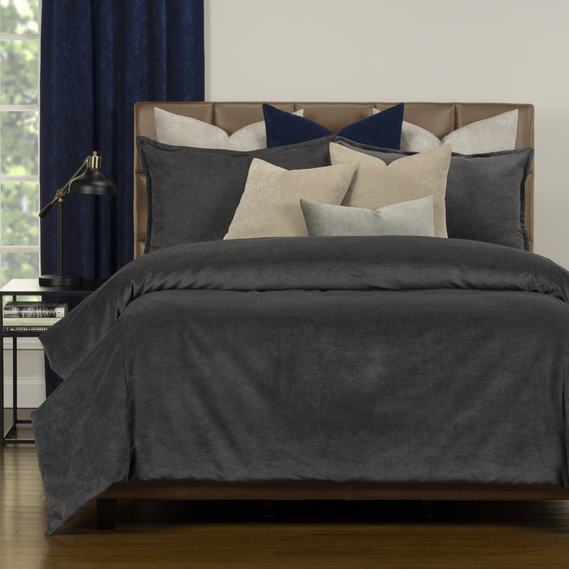 Ensemble de velours mat avec housse de couette et ensemble d'inserts par Siscovers, Fer