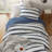Modern Yarn-dyed Bedding Sets, Polyester Texture Blue, Perfect For Contemporary Interiors