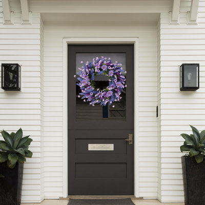 Lavender Wreath