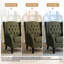 Fauteuil d'appoint à oreilles capitonné avec accoudoirs roulés et coussin épais rembourré Duward-1131008179