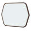 Houston Wall Mirror - Walnut
