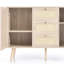 Cahaba 120cm W 3 - Drawer Chest of Drawers