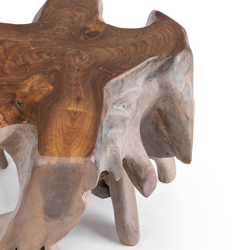 Cypress Solid Wood End Table