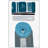 'Blue Target' Framed Acrylic Painting Print on Canvas-24626546