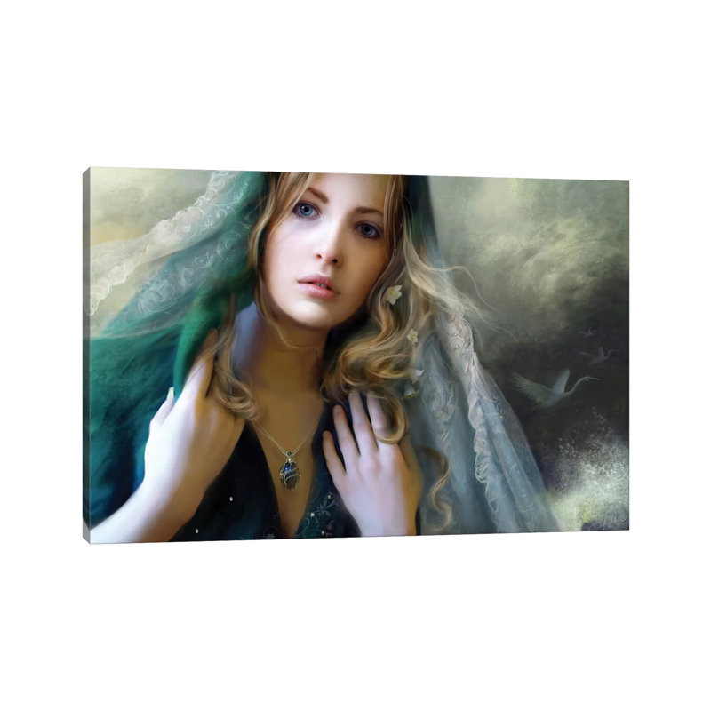 Prelude by Bente Schlick - Wrapped Canvas Print, 20.32 cm H x 30.48 cm W