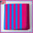 Blue Pink Stripes Quilted Bedspread All Sizes-131117894