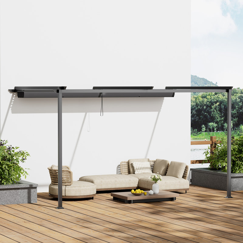 Metal Pergola, 230cm H x 300 W x 300cm D