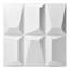 Panneaux muraux 3D 19,7 po x 19,7 po, panneaux muraux en PVC pour décoration murale intérieure, 32 pieds carrés / caisse