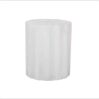 Table d'appoint d'extérieur en béton léger