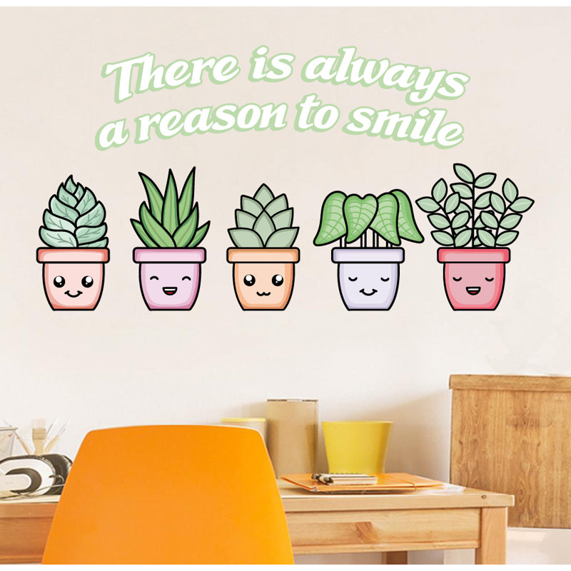Adhésif décoratif succulent