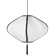 Aazil 1 - Light Matte Black Unique/Statement Pendant
