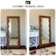 Miroirs rectangulaires pleine longueur en bois manufacturé-129870973