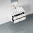 Wall-Mounted Bathroom Vanity With Sink