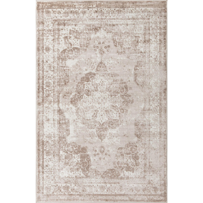 Tully Oriental Area Rug, Rectangle 66 x 91cm