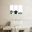 Adorable chiots sur toile, ensemble de 3 pièces-92829643
