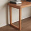 Bureau en bois massif en L Burlywood-670502753-670502752