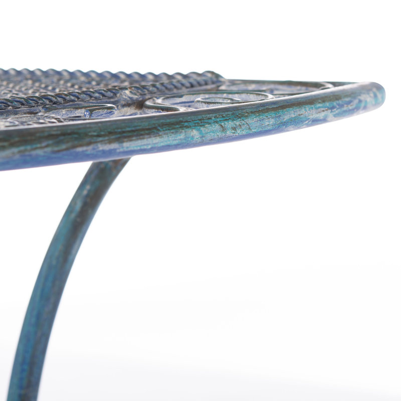 Console extérieure 31,5 po Graddy, Bleu antique