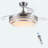 42 In. Retractable Ceiling Fan With Remote Control