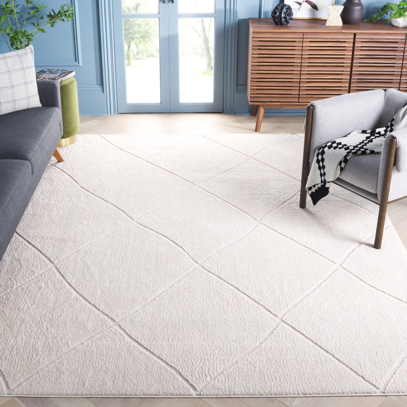 Jacqualynn Performance Geometric Rug, Rectangle 8' x 10'