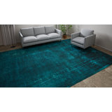 Green Samsara Wool Rug - 9'8" x 13'7"