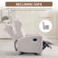 Chaise berçante inclinable pour le salon