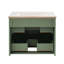 Wall Mounted Bathroom Vanity With 2 Drawers - Ideal For Small Bathrooms-292515531