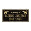 Wilmington 'In Memory of' Memorial Plaque-578698117-578055559