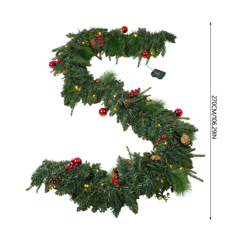 Faux 270cm Wreath