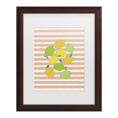 «Orara Studio Citrus Crowd», art encadré