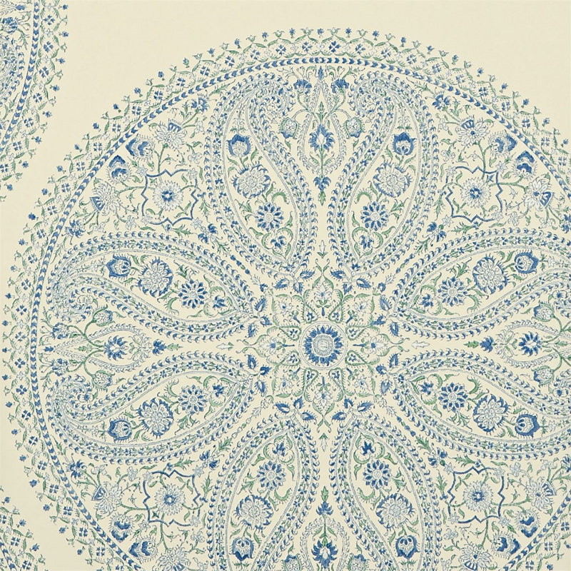 Paisley Circles Wallpaper