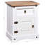 53cm W Solid Wood Bedside Table