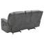Causeuse avec accoudoirs rembourrés et rembourrés Artrice - gris-1112235643