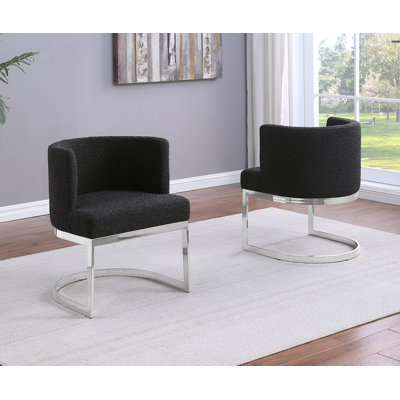 Chaise d'appoint simple avec base traîneau